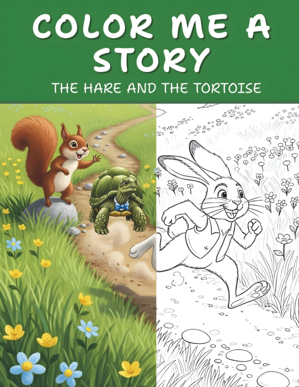 Color Me A Story: Hare and The Tortoise