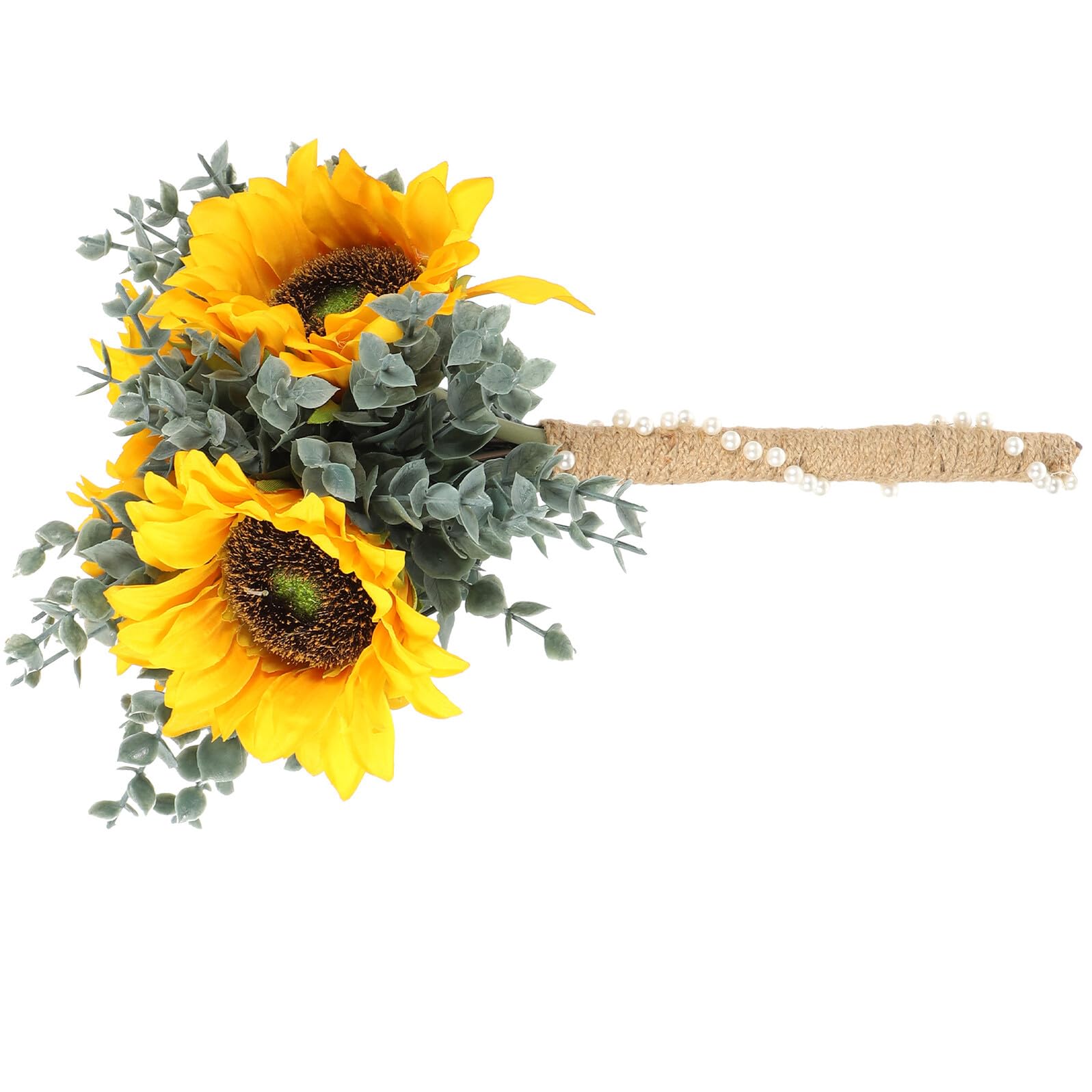 Fleur artificielle mariage et bouquet de mariée tournesol réaliste GARVALON