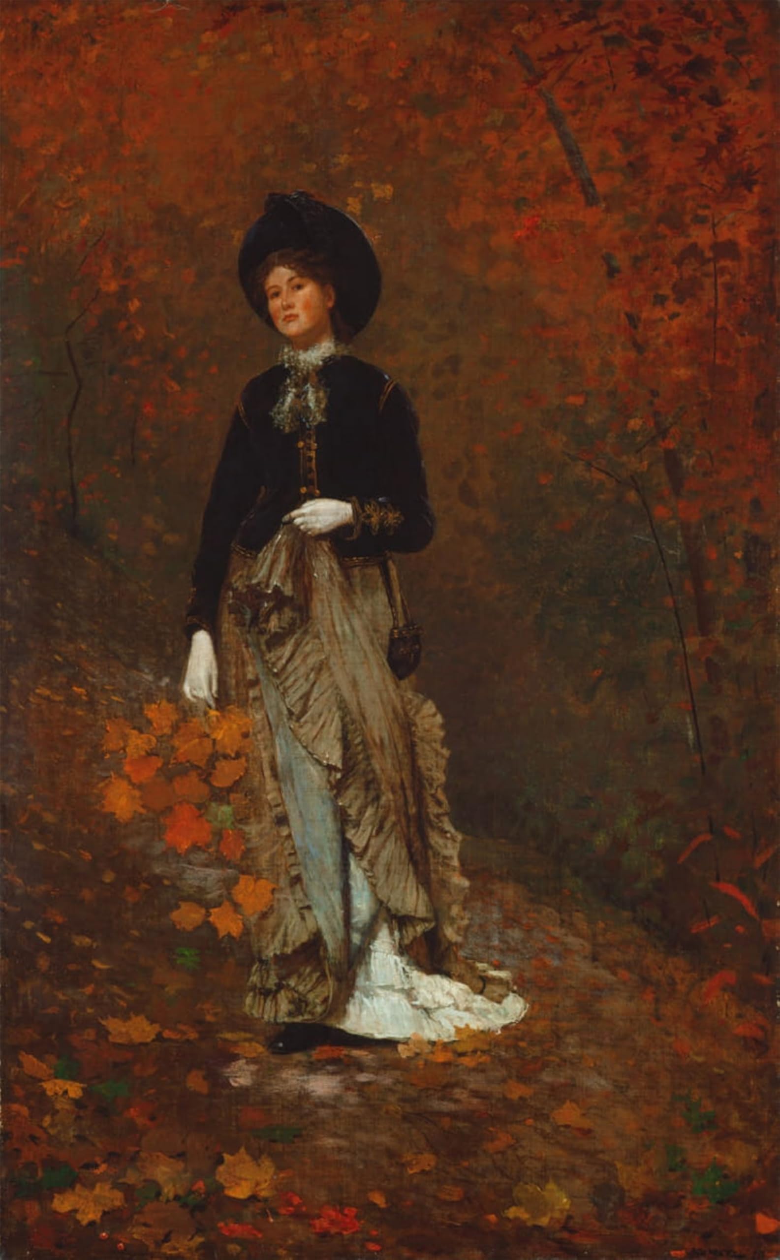SERENDIPITP Retro Picture Poster Wall Art Pictures Painting Autumn by Winslow Homer Wall Art Canvas Print for Wall Decor 60x90cm