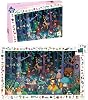 DJECO Enchanted Forest Observation Jigsaw Puzzle Poster, 1000
