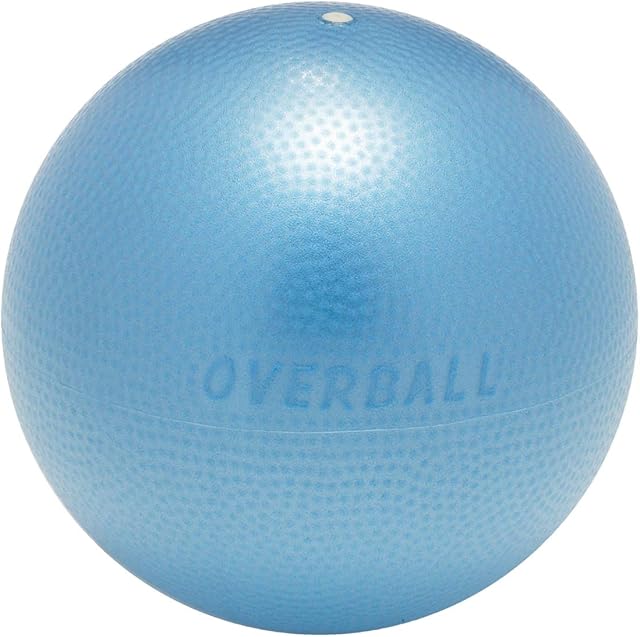 Soft Pilates Ball 23cm - Inflatable Ball with exercise guide - Use for Pilates, Yoga and Light Resistance Exercises (Home Gym & Gym Equipment)