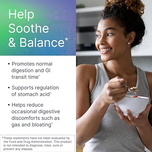 Miniatura 3 de Microbiome Labs MegaGuard - Suplementos para la salud intestinal, raíz de jengibre, raíz de regaliz y extracto de hoja de alcachofa para apoyar la