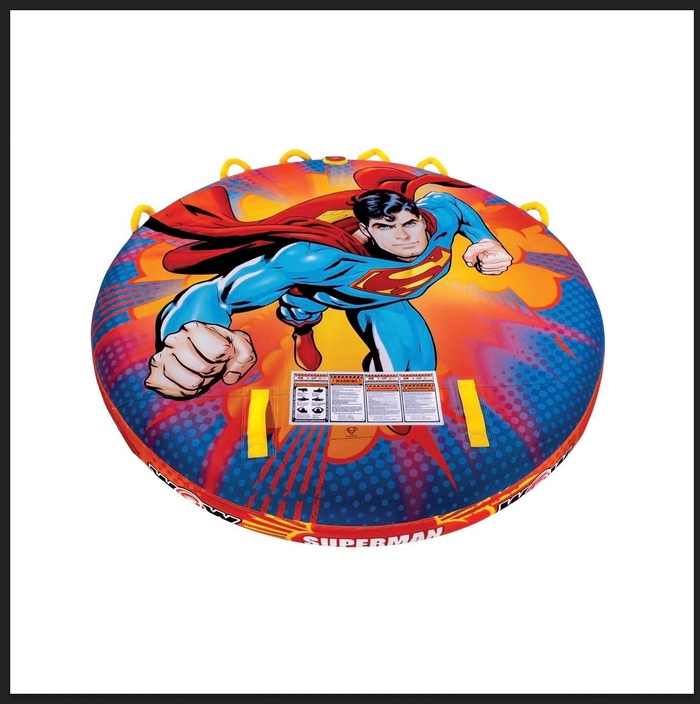 WOW Sports Unisex-Teen DC Comics Superman 1-3 Person, Multi