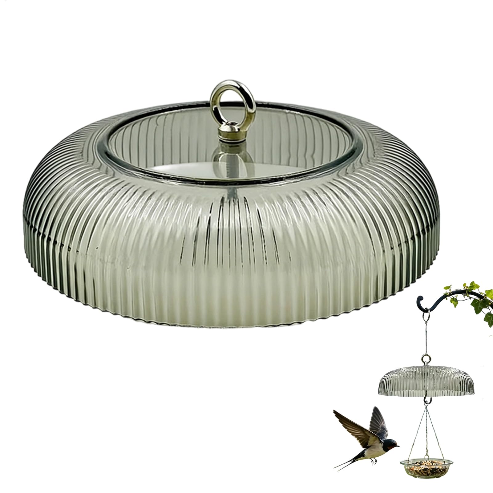 Cúpula para de aves transparente ideal para el balcón y ventanas exteriores