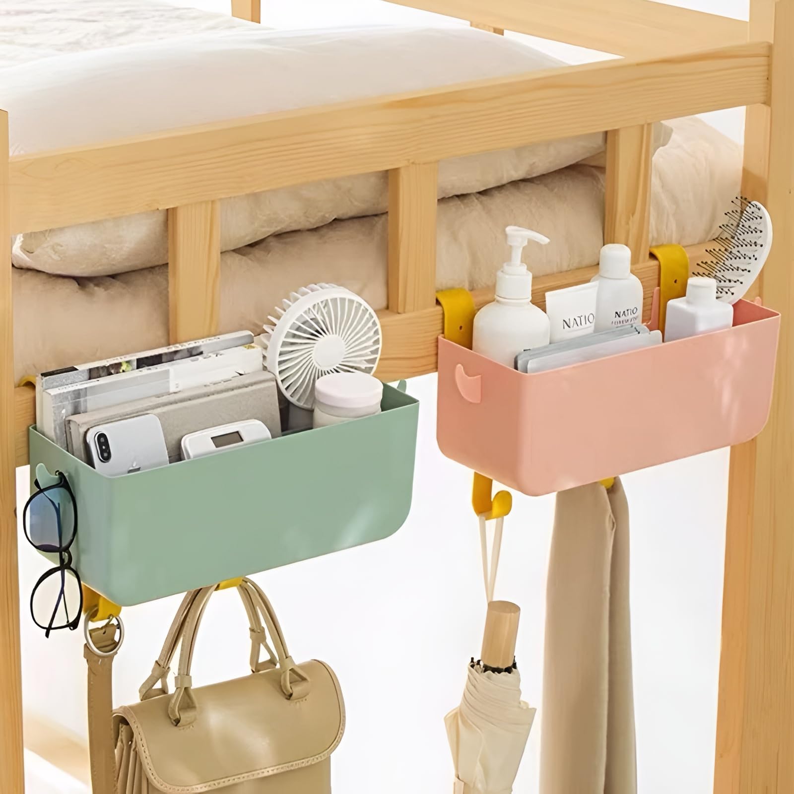 Top Bunk Bed Shelf - Organize Your Bunk! -3 Top Bunk Bed Shelf - Organize Your Bunk! -3