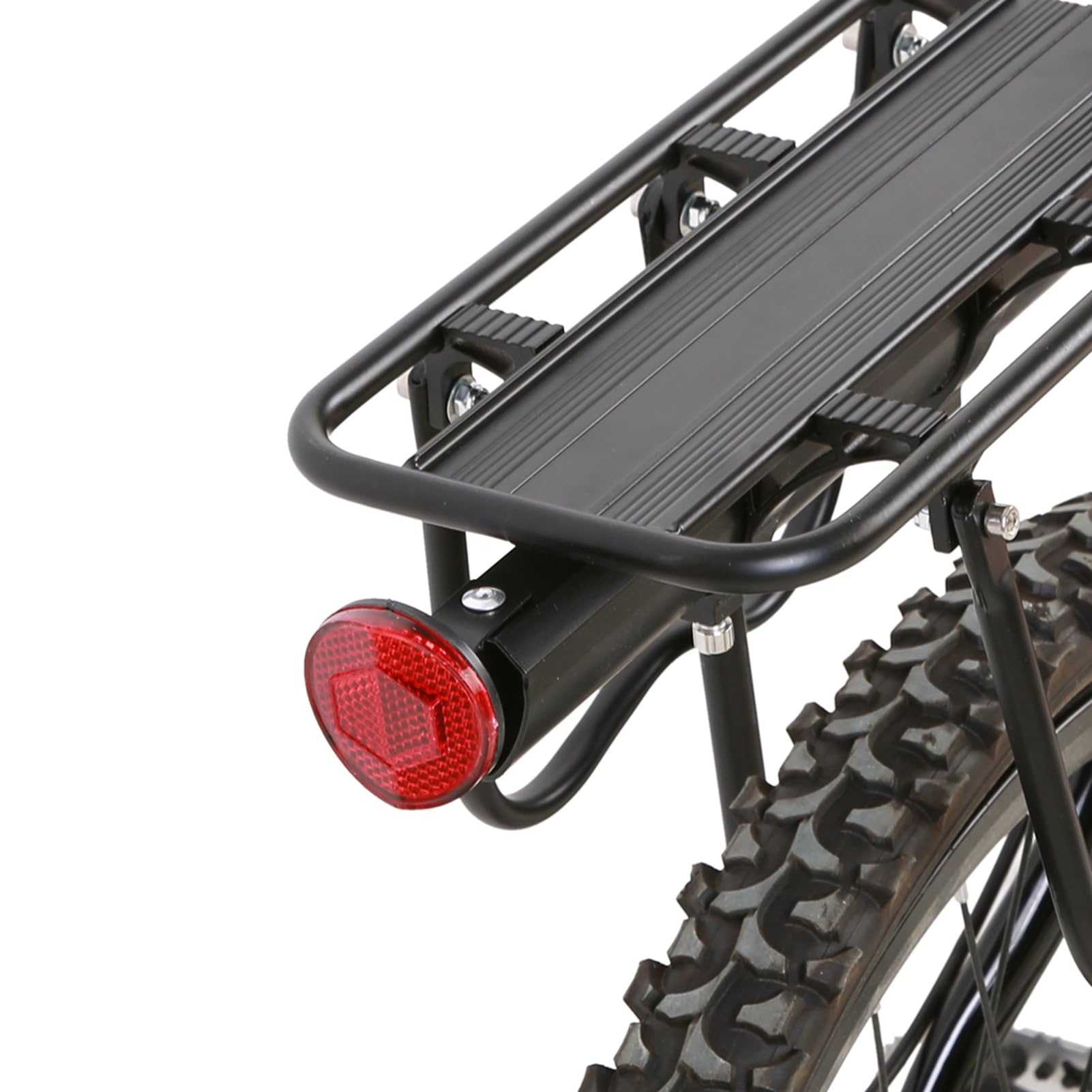 Tylny Bagażnik na Rowery, Regulowany Rower Górski ze Stopu Aluminium Tylne Siedzenie Bagażnik Półka na Torby, bagaż, Akcesoria Rowerowe