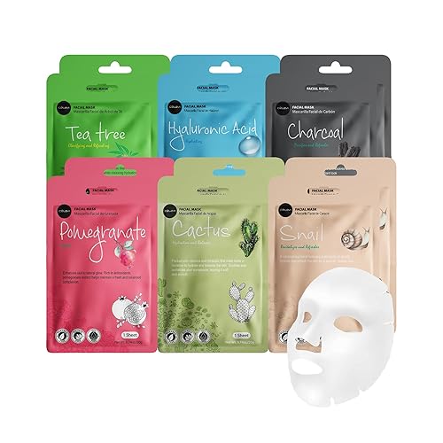 Miniatura 2 de Celavi Essence Mascarilla facial K-Beauty Cuidado de la piel Corea Cuidado de la piel hidratante (8 de cada uno) Conjunto B