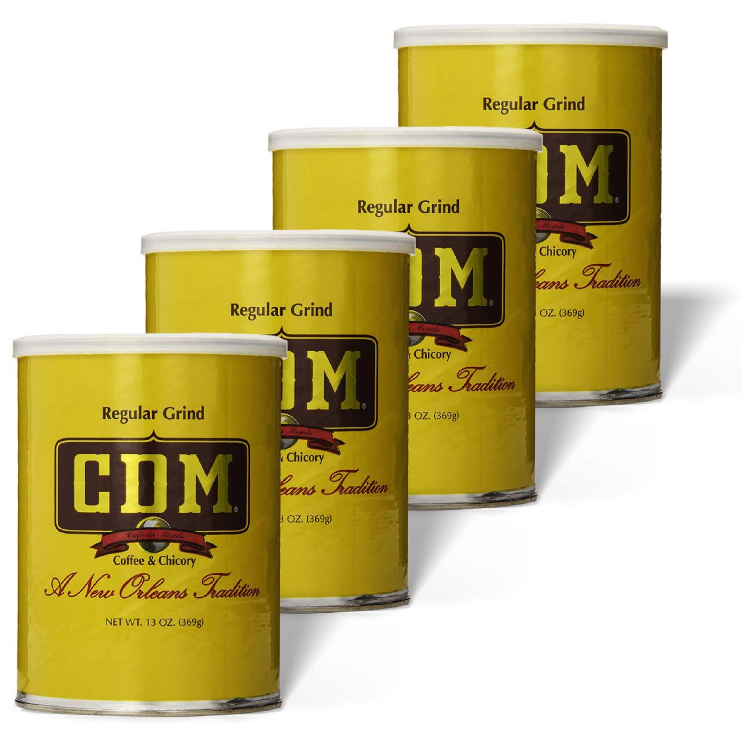 Amazon.com : CDM Ground Coffee & Chicory Regular Grind, 13oz Can