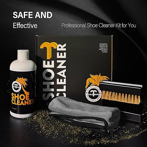 Miniatura 2 de Kit de limpieza de zapatos de 13 onzas, kit de limpieza de zapatos, kit de limpieza de zapatos blancos, kit de limpieza de zapatos para zapatos