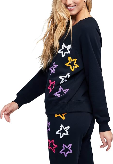 Celestial Stitches Pullover Sweatshirt 