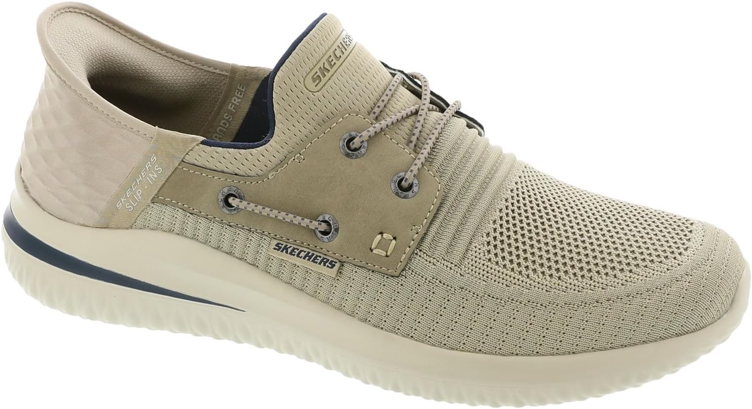 [SKECHERS] Low Profile Bungee Lace Slip-in Delson 3.0-Roth Mens 210606
