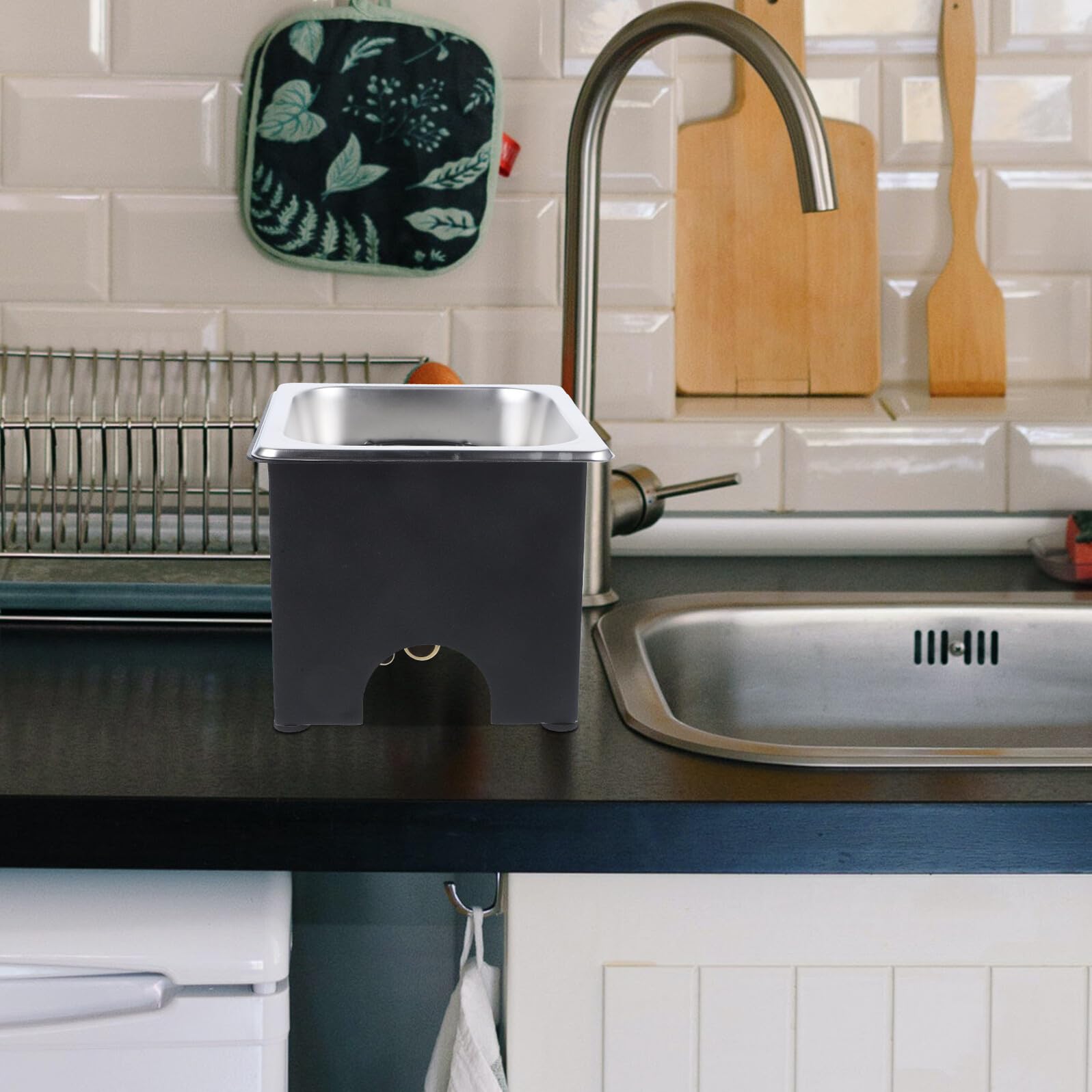 Edelstahl Glas Cup Rinser mit Hochdruck Kleiner Glass Washer für Bar Spüle und Küche Schneller Flaschen Trinkgläser Reiniger Einfach zu Bedienen Langlebig Professionell