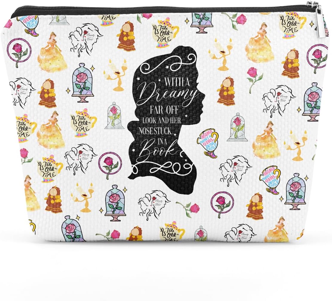 Beauty Inspired Makeup Bag Fairy Skincare Cosmetic Travel Bag Zipper Pouch