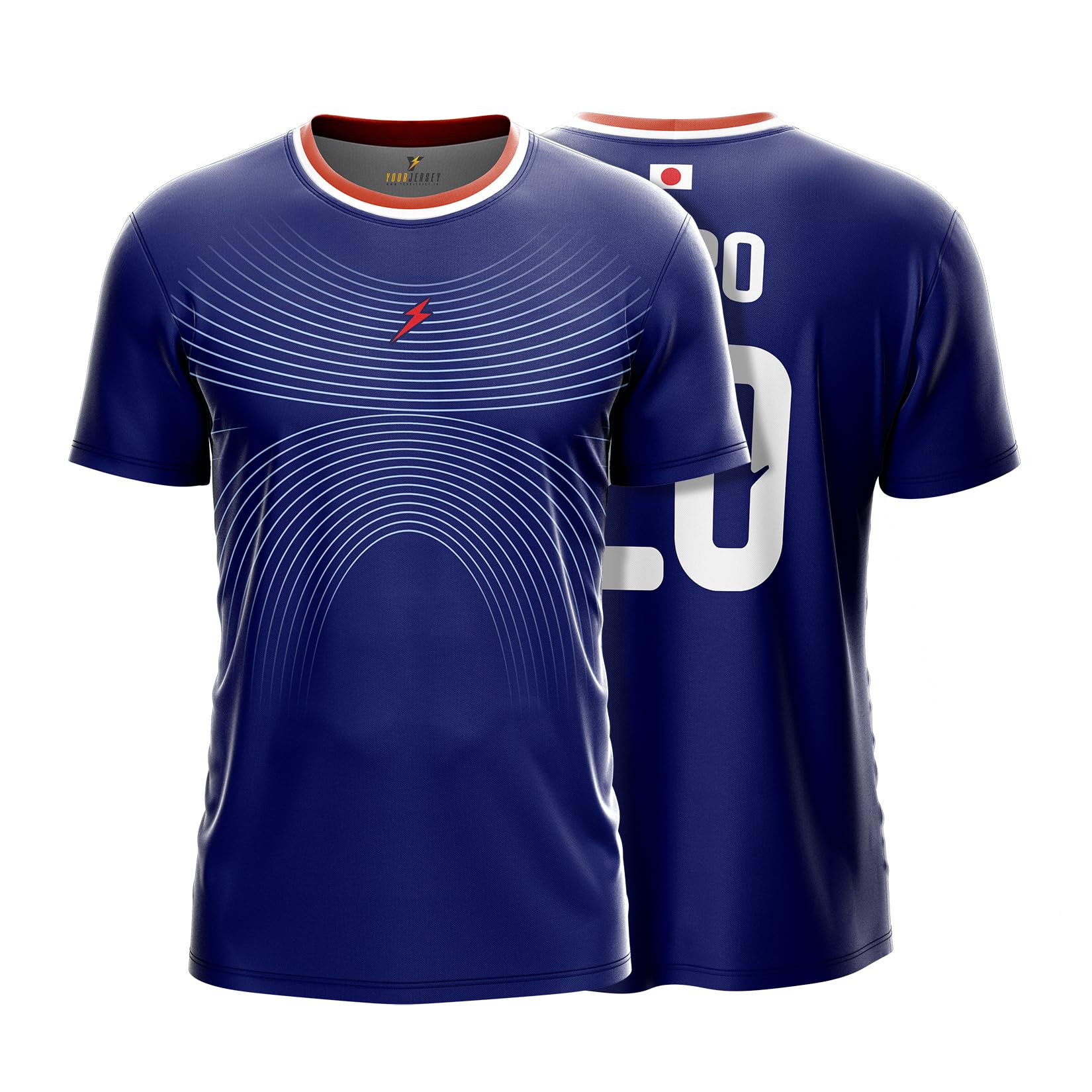 YOURJERSEY Japan 2026 Football Jersey – Samurai Blue World Cup