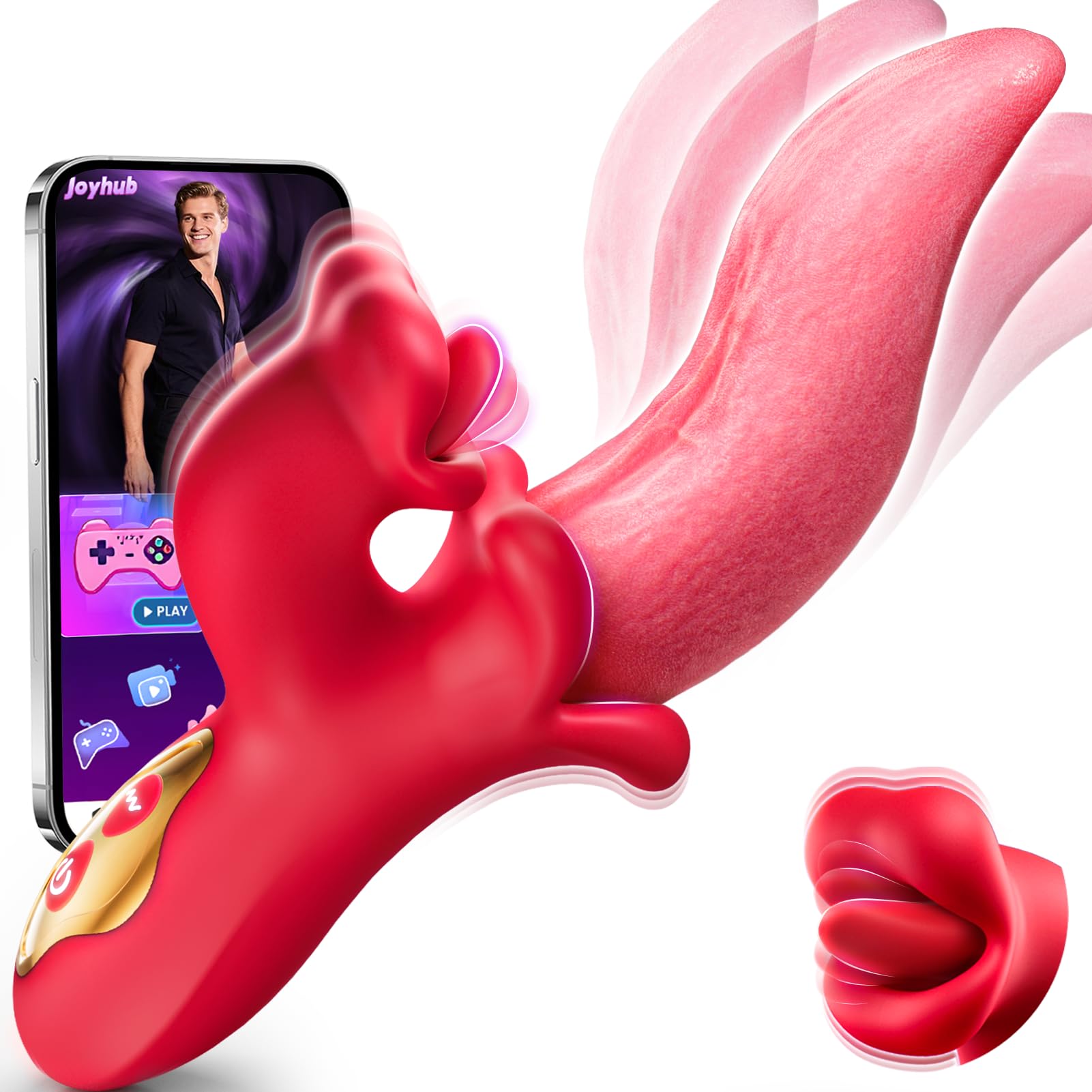 Amazon.com: Toendi Vibrator Tongue Toy for Women, Sex Toys G Spot Vibrators  Dildo with 9 Licking Swing 9 Vibrating Modes, Rose Sex Toy Rabbit Vibrator  Adult Toys Thrusting Dildos for Female Couples