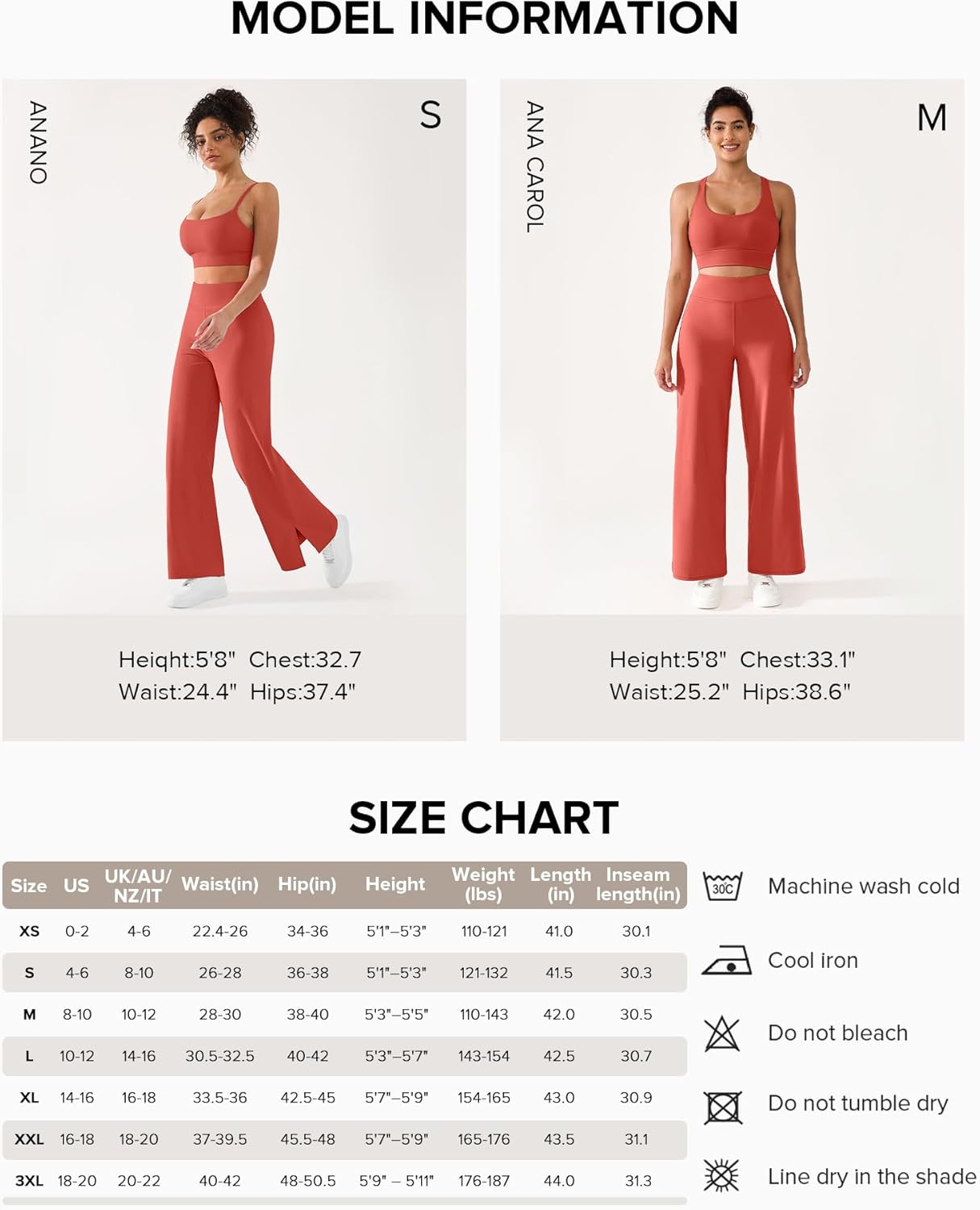 BRXL Wide Leg Yoga Pants for Women Tummy Control High Waist Straight Leg Leggings Side Slit Back Pocket Lounge Pants - Image 7