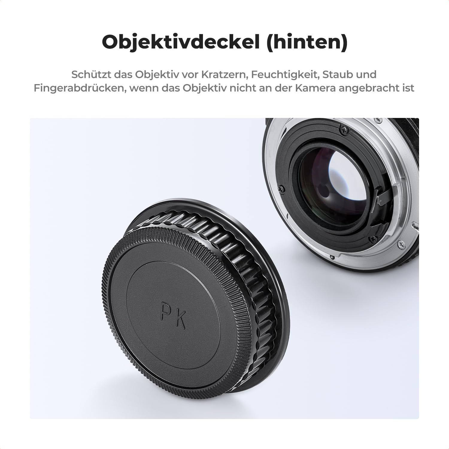 Gehäusedeckel & Objektivdeckel Für Pentax K-Mount Kameras – 2 Sets, ABS, Schutz Vor Staub
