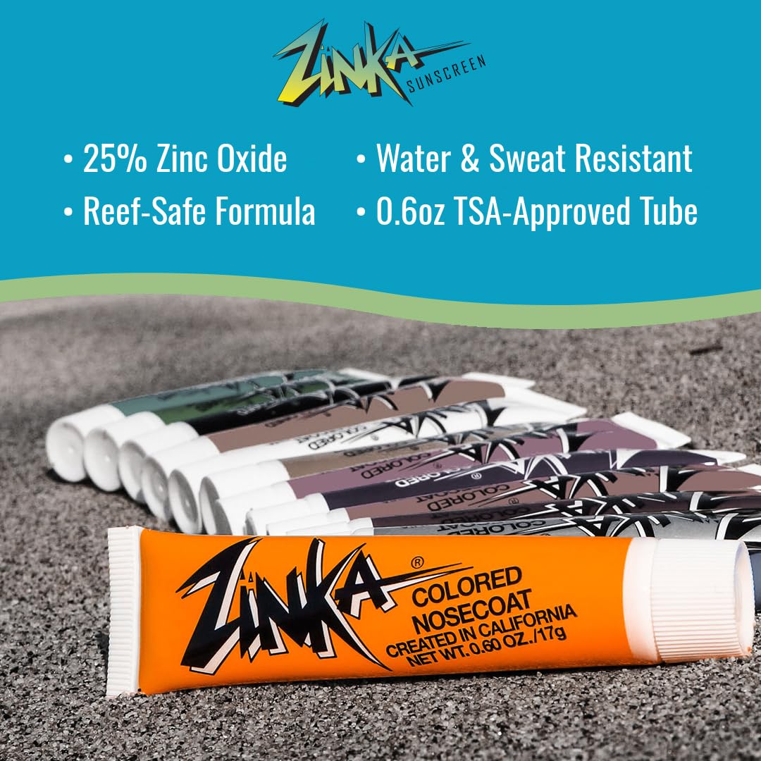 Amazon.com: Zinka Colored Zinc Oxide Sunblock – High Zinc Formula