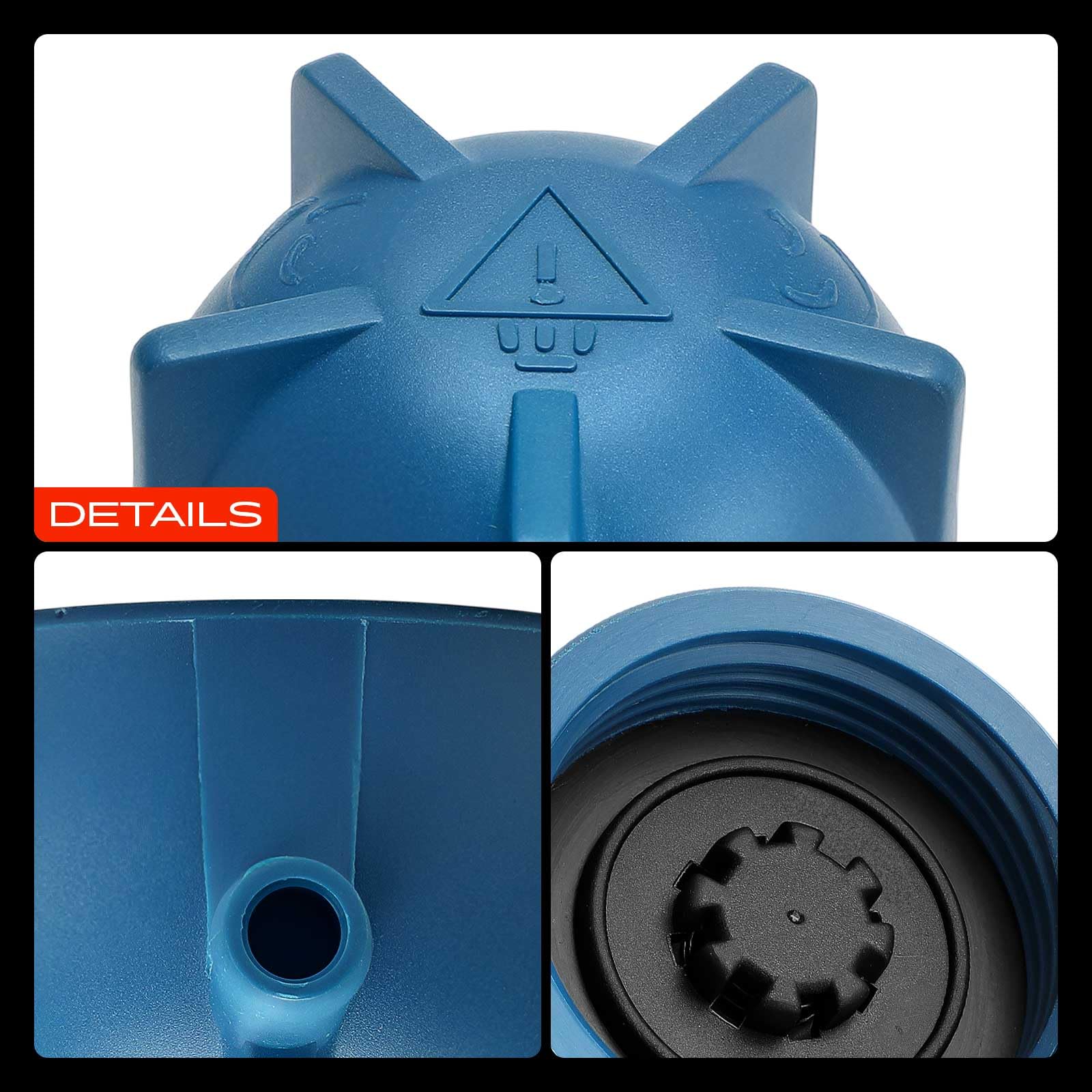 Frankberg Coperchio serbatoio liquido di raffreddamento Compatibile con Transporter III Bus 25 Transporter III Pianale/Telaio 24 Transporter III Furgone 24 25 Replace# 025121321B