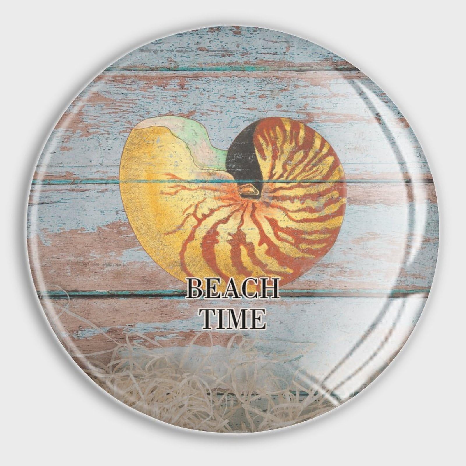 Aimants puissants pour tableau blanc en verre lot de 4 escargot de mer et océan