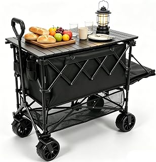 Double Decker Wagon Heavy Duty Collapsible with Table