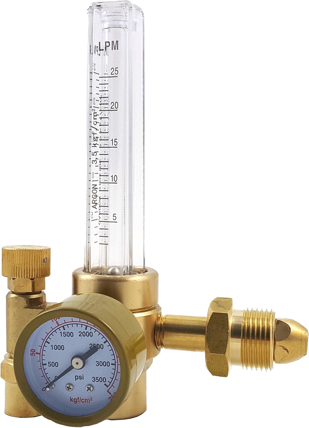 Argon CO2 - TIG/MIG Flowmeter - Welding Regulator - Welder Gauge - CGA580 - MD - - 