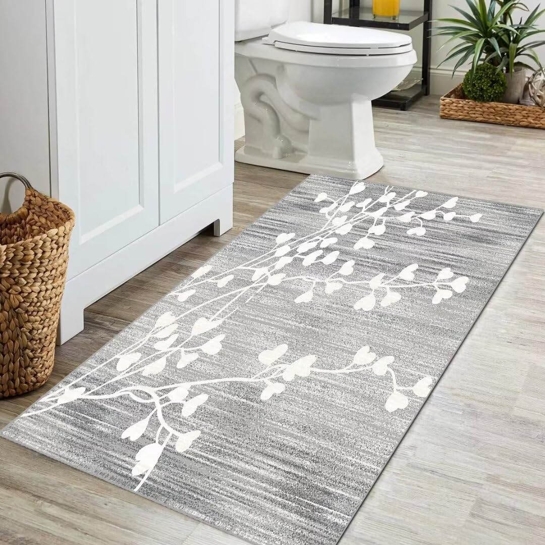 Tapis Couloir Long Boho Vintage 40x250 Cm - Antidérapant, Lavable, Absorbant, Style Bohème Personnalisable Pour Cuisine, Entrée, Salon