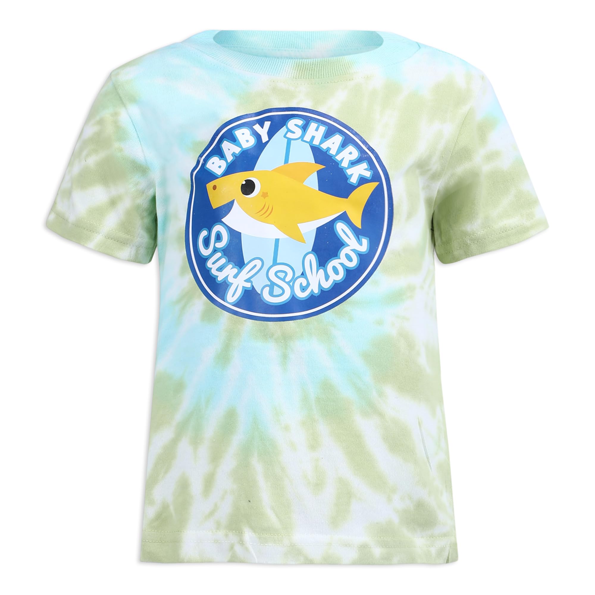 Nickelodeon Baby Shark Boys 3 Pack Short Sleeve T-Shirt for Toddlers