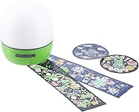Vista 1 de Paladone Minecraft Creeper & Steve - Proyector de luz nocturna con licencia oficial, accesorio de lámpara de proyección para jugadores, sonidos
