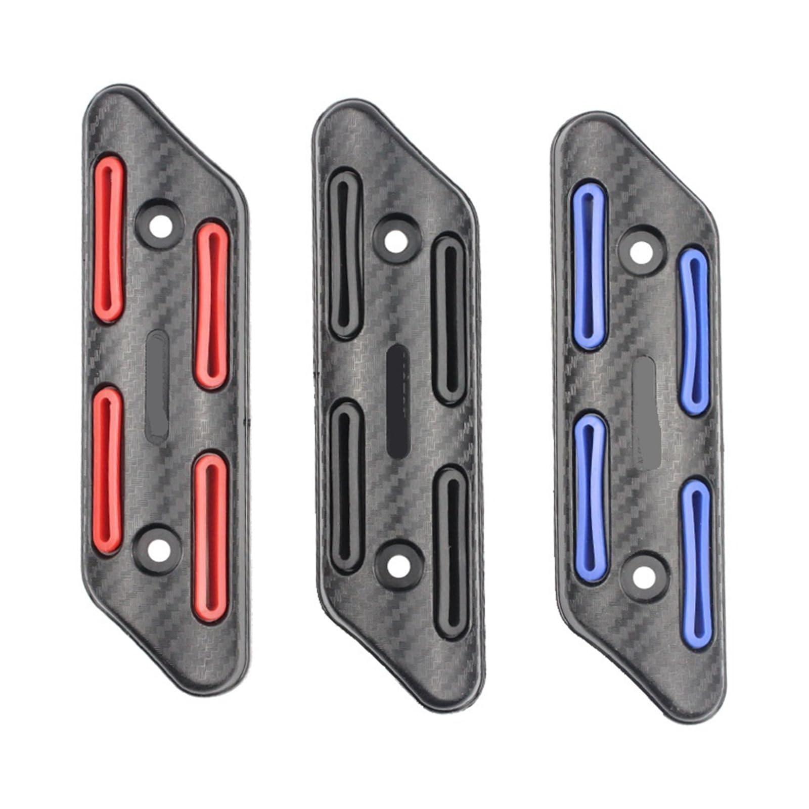 Moto Pare-Chaleur Protection Thermique pour Pot D'échappement De Moto Tout-Terrain, Anti-brûlure, Dissipation Universelle, Protection Anti-brûlure