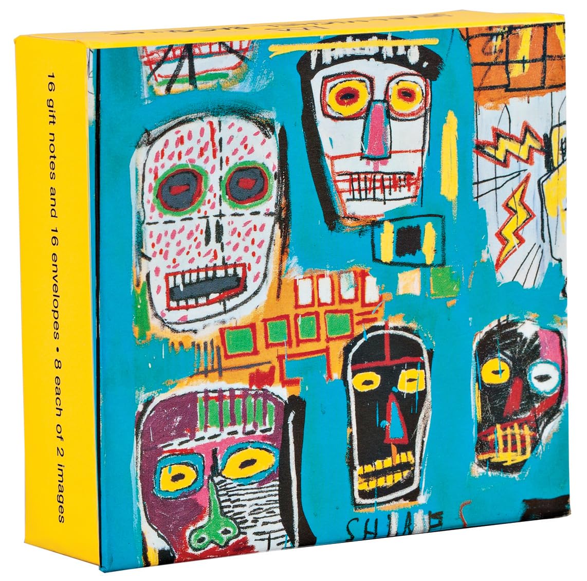 Jean-Michel Basquiat Mini FlipTop Notecard Box (FlipTop Note Cards) (Mini FlipTop Notecards)