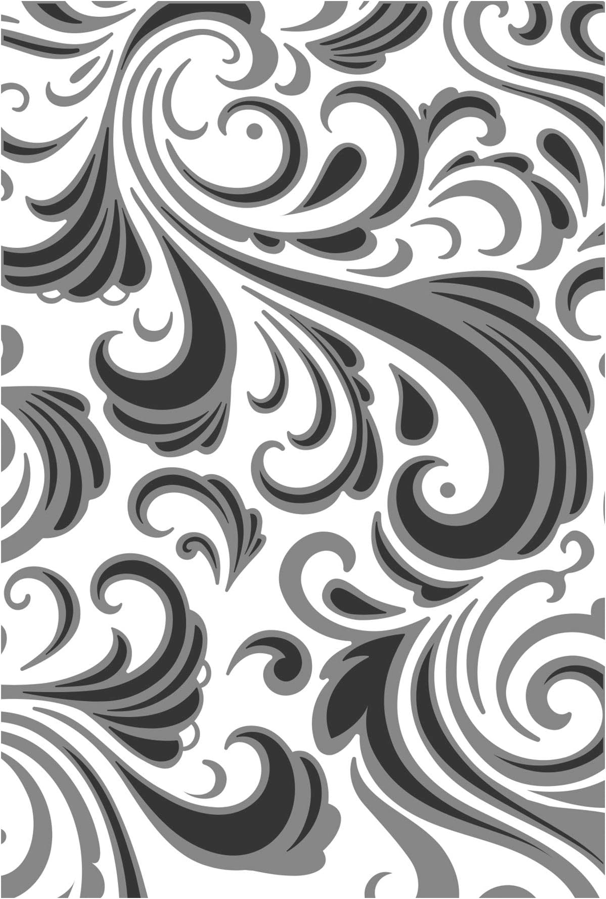 SizzixTHoltz 3D TF Emboss Folder Swirls