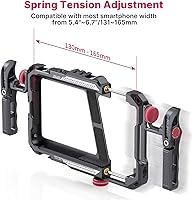 Vista 4 de ULANZI Soporte de video para teléfono inteligente con asas + trípode para cámara ULANZI FT-01 con soporte para teléfono