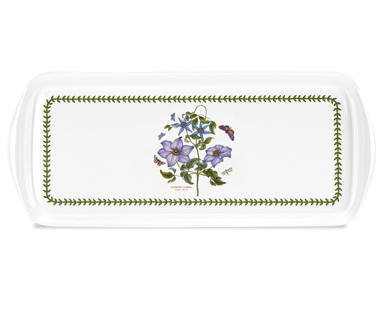 Pimpernel "Clematis Bg Sandwich Tray