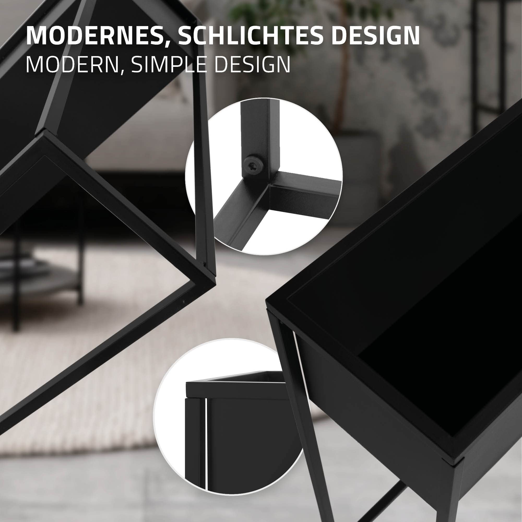 ML-Design 3er Set Blumenstnder Schwarz Metall, 60x25x78 cm, stehend,  Rechteckiger bertopfstnder fr Pflanzen, Innenbereich, Design  Pflanzenstnder Blumenkasten Pflanzenkasten Hochbeet Balkonkasten:  Amazon.de: Garten