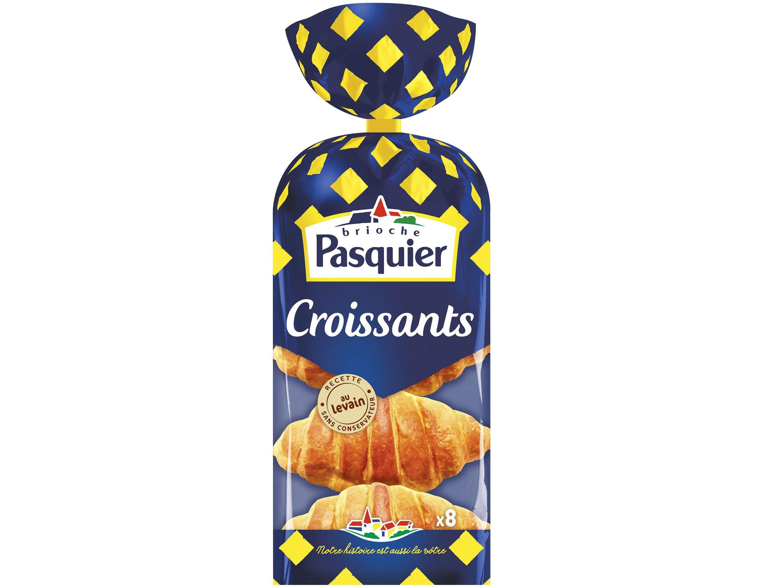 Pasquier Sourdough Croissants, Pack of 8, 320 g