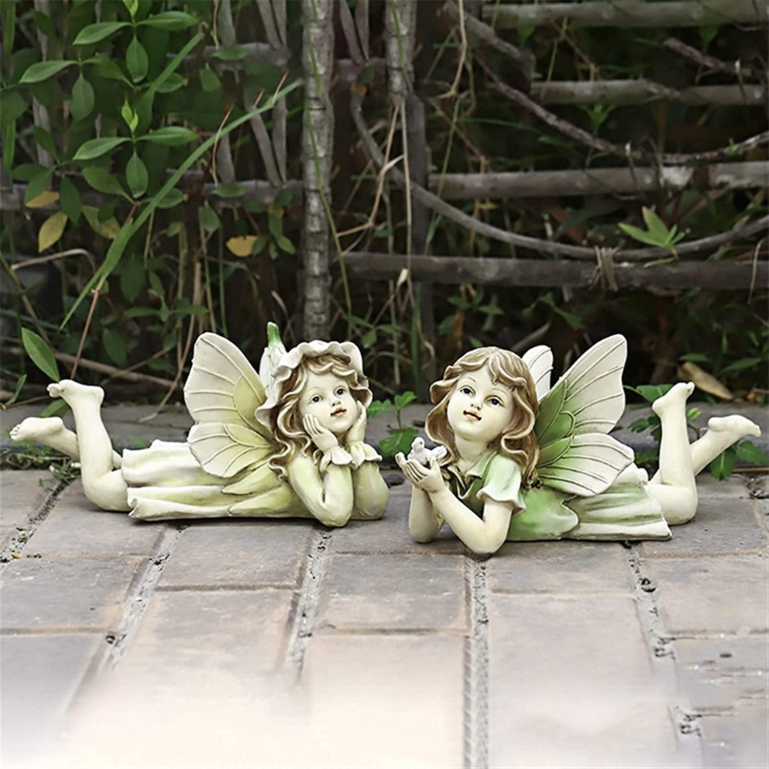 19 stuks Fairy Garden Accessoires Miniaturen Feeën Kabouter Figuren Hars Tuin Paddestoel Huis Figuren Nep Vijver Gazon Brug Beeldjes Terrarium