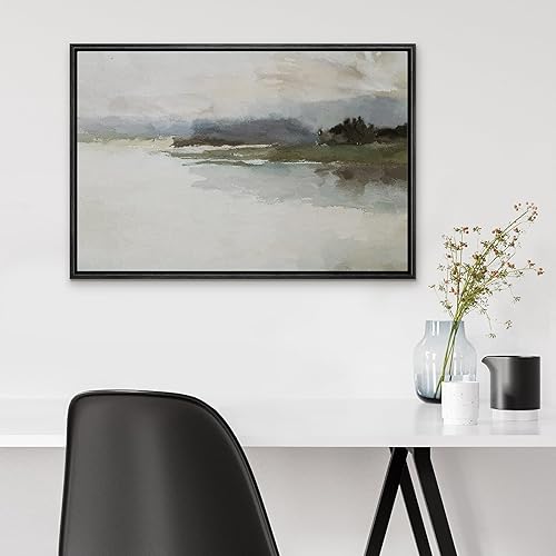 Miniatura 9 de SIGNLEADER Lienzo enmarcado para pared pesca de Jean-Michel Basquiat maestro de cultura pop ilustraciones de bellas artes arte pop decorativo