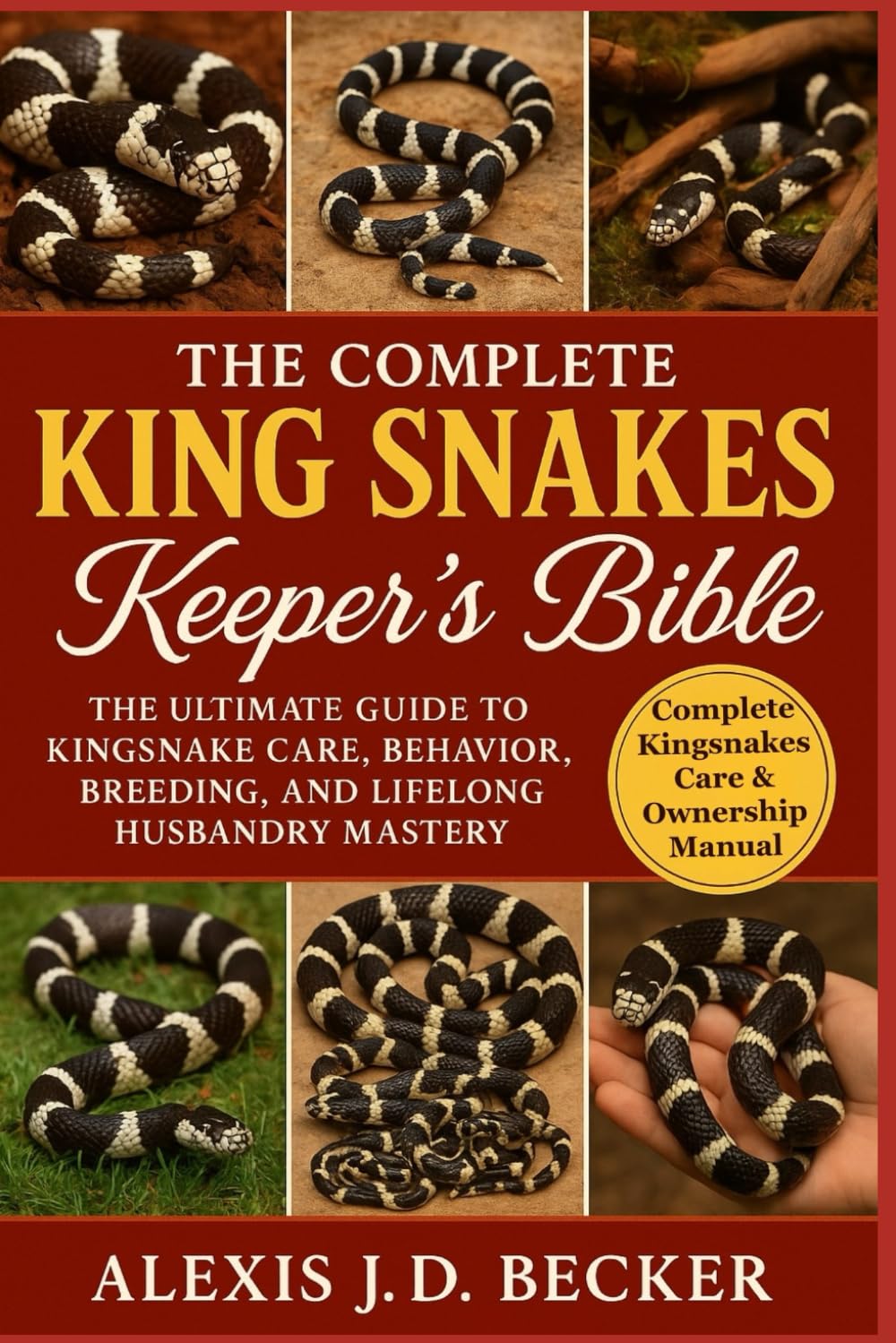 THE COMPLETE KING SNAKES KEEPER’S BIBLE: The Ultimate Guide to Kingsnake Care, Behavior, Breeding, and Lifelong Husbandry Mastery