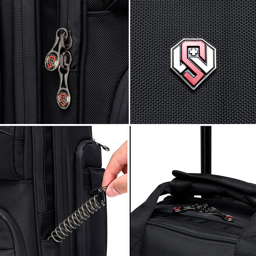 Mochila De Rodinhas Reforçada Notebook Faculdade