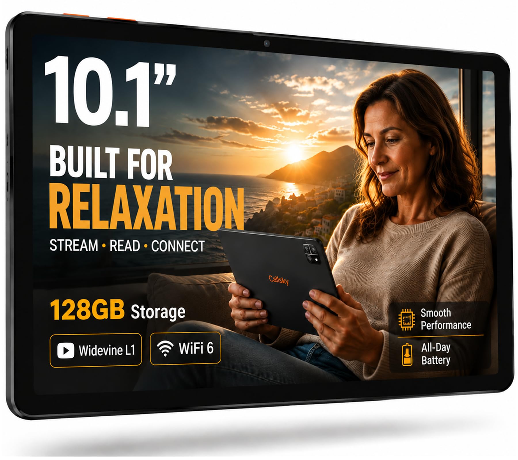 Amazon.com : Callsky-Tab Tablet: 10.1-Inch Android Tablet, 12GB