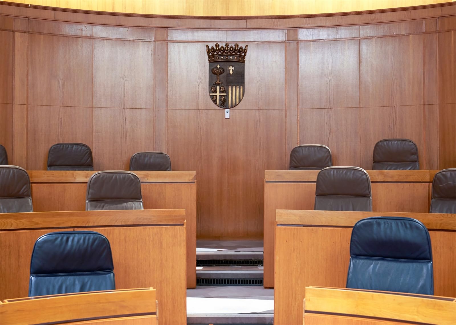 12x10FT Interno Tribunale Classico Sfondo Fotografico