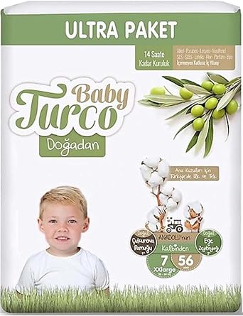 Baby Turco Ultra Xxl 7 Number 56 Pieces from Nature