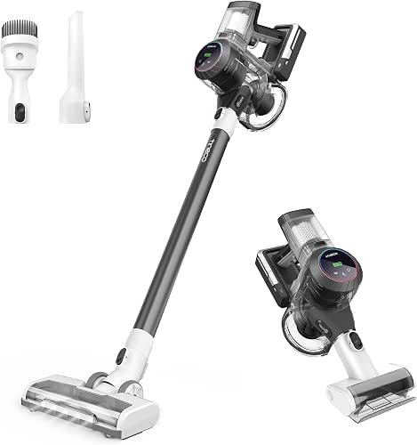 Tineco Cordless Vacuum Cleaner, Smart Stick Handheld Cleaner Strong Suction