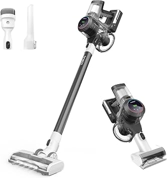 Tineco Cordless Vacuum Cleaner, Smart Stick Handheld Cleaner Strong Suction & Lightweight, Cordless Handheld Vacuum Deep Clean Hair, Hard Floor, Carpet, Car