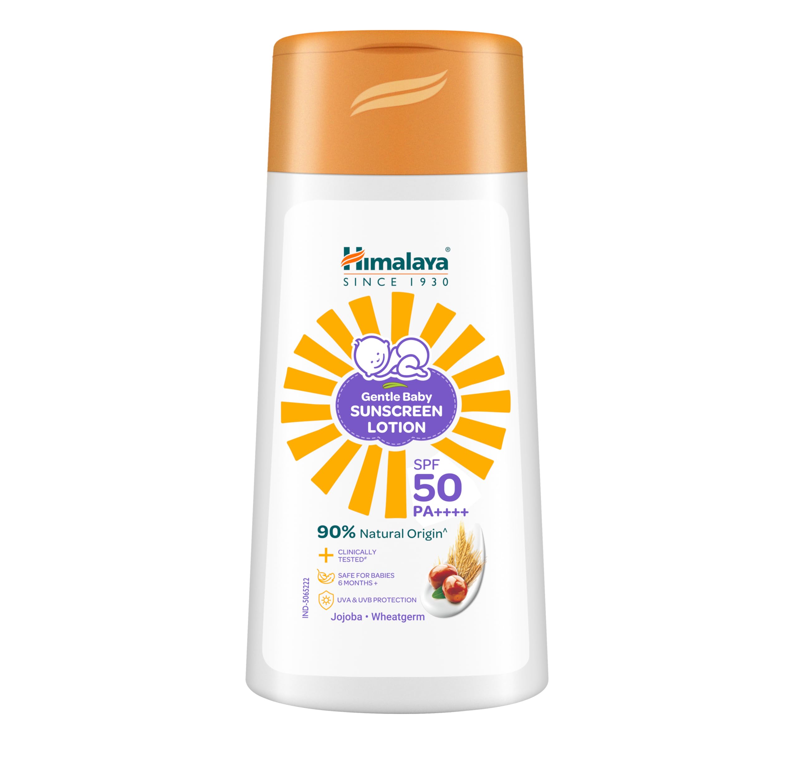 Himalaya Gentle Baby Sunscreen Lotion 50ml | SPF 50 PA++++ | UVA & UVB Broad Spectrum Protection For All Skin Types | With Jojoba Oil & Vitamin E | Non-Greasy, No White Cast|-image-29