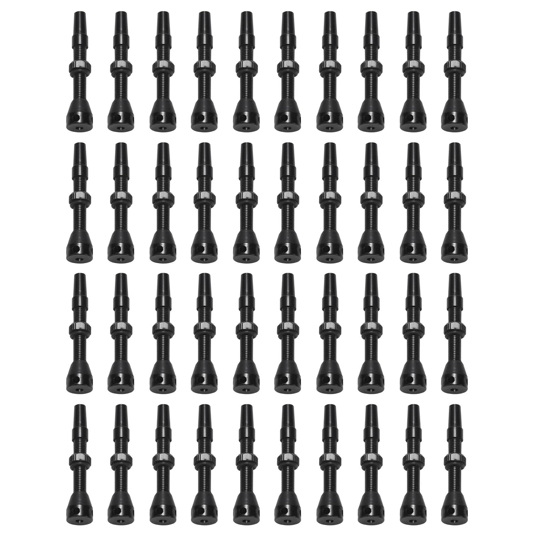 20 Paio di Valvole Aria Tubeless 44mm per Bici da Strada E Stelo Valvola Tubeless