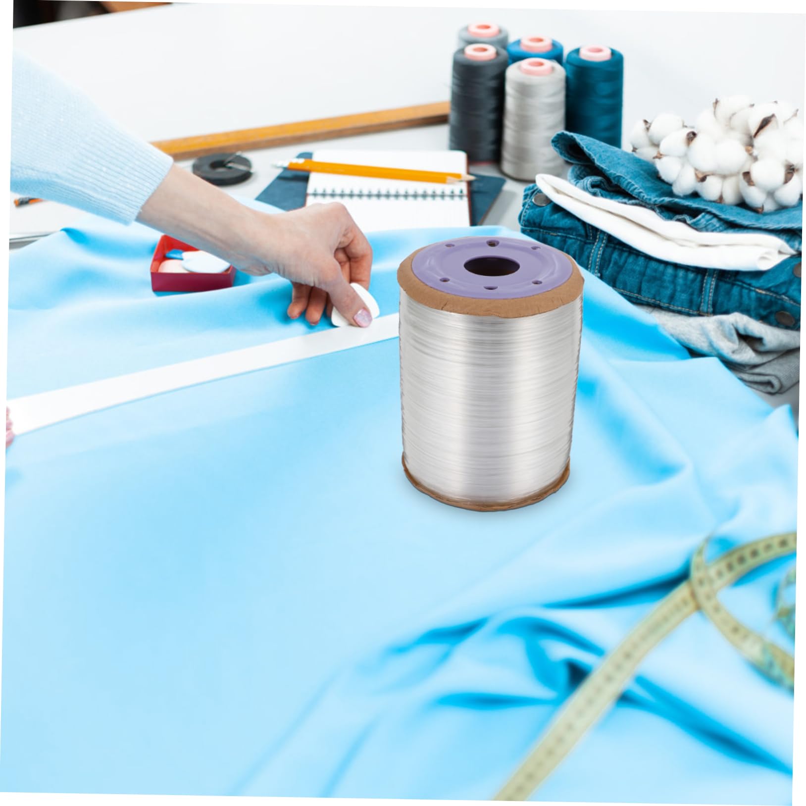 Tirantes de Sujetador Transparentes Tpu 1 Rollo para Costura DIY