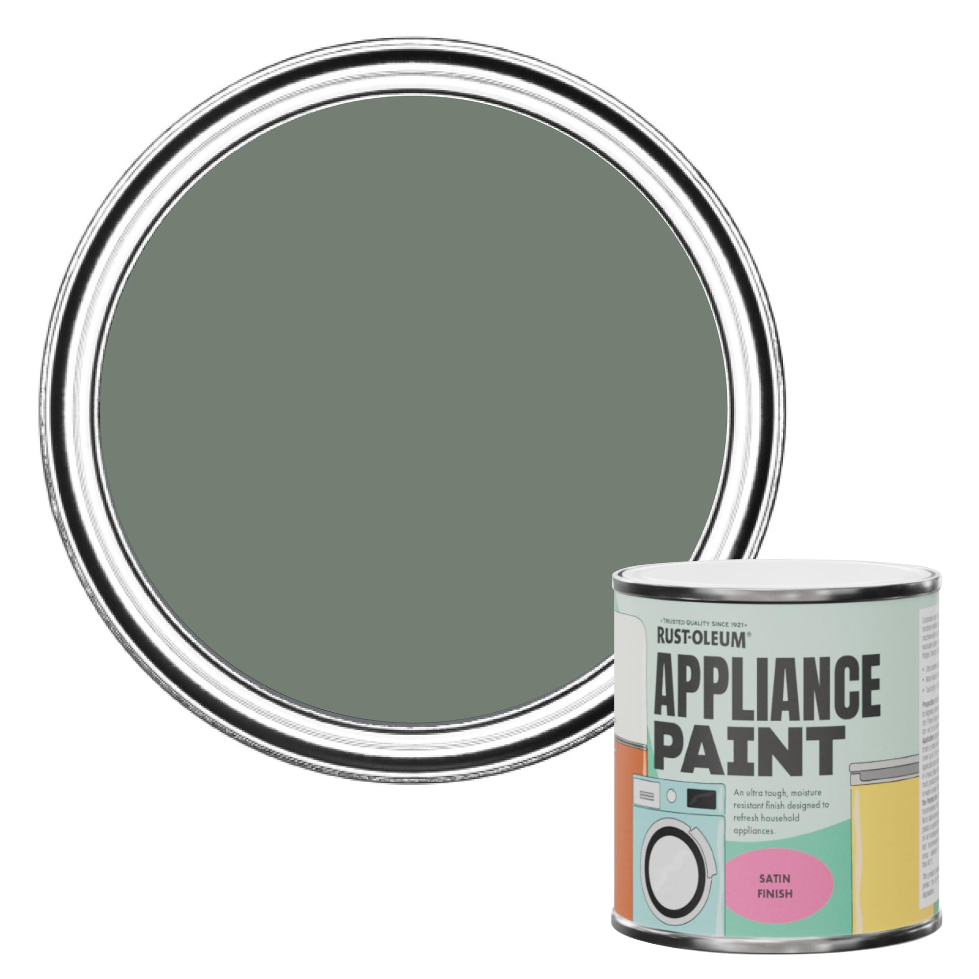 Rust-Oleum Appliance Paint in Satin Finish - Serenity 250ml