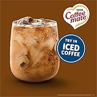 Vista 4 de Coffee mate Snickers - Botella dispensadora de crema líquida saborizada, sabor Snicker, 50.72 fl oz (1.50 L) - 1EachBottle